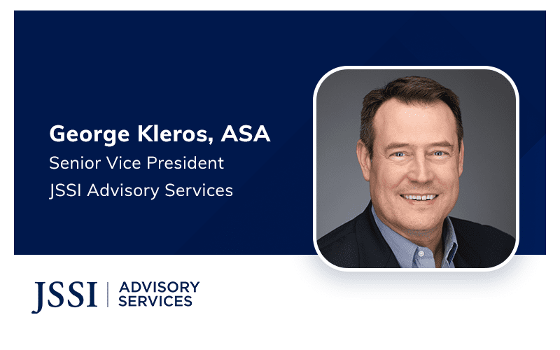George Kleros promoted to SVP of JSSI Advisory Services